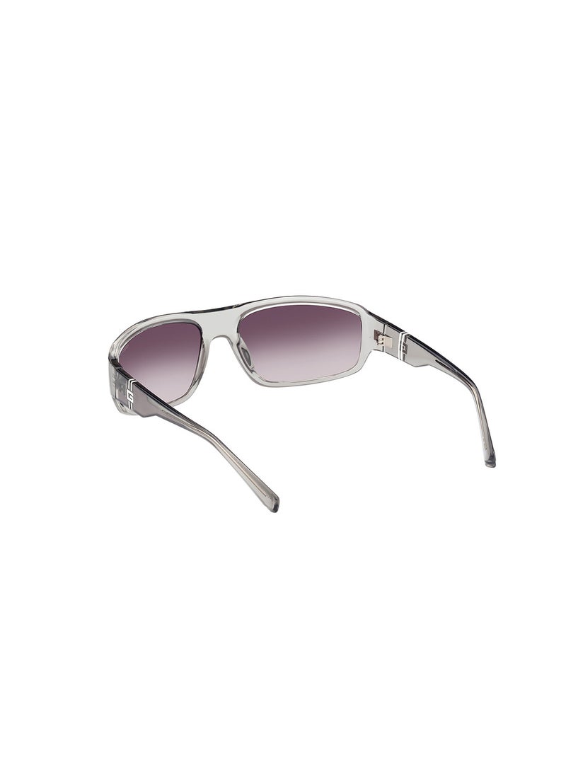 GUESS Men's UV Protection Rectangular Sunglasses - GU0008020C62 - Lens Size: 62 Mm - Image 3